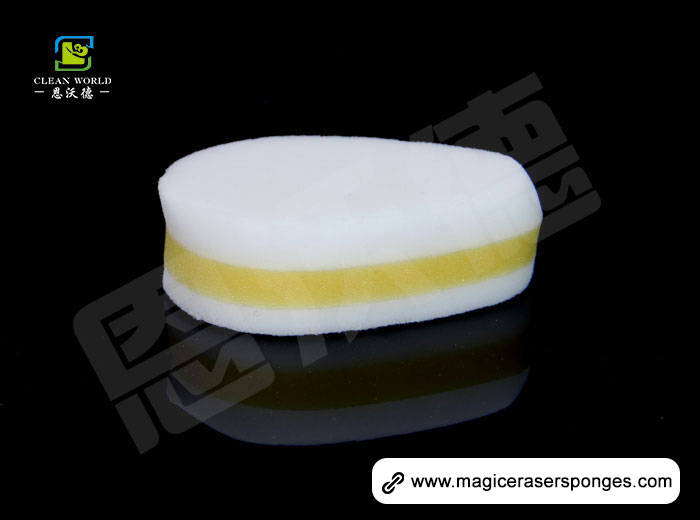 Magic Eraser Sponge compoud with PU Sponge