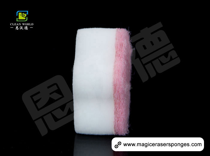 Flower shape Compound Nano Eraser Sponge