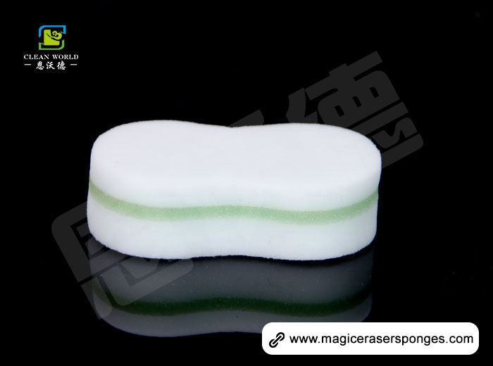 Shaped Compound Melamine Eraser Sponge