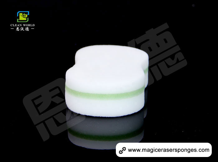 Shaped Compound Melamine Eraser Sponge