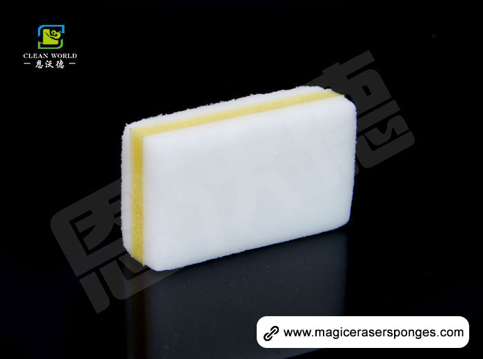 Yellow with White Compound Magic Sponge