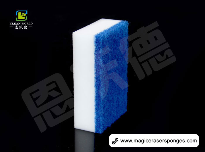 Blue With White Compound Magic Eraser Sponge