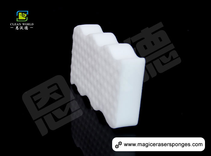 Wave Shaped Magic Melamine Eraser Sponge