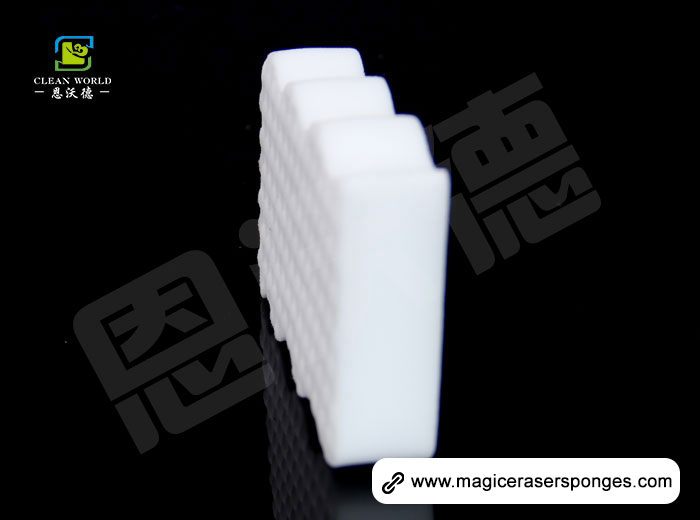 Wave Shaped Magic Melamine Eraser Sponge
