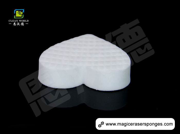 Heart Shape Melamine Foam 