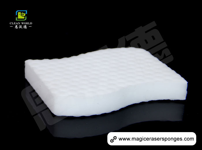 Wave Shaped Nano Melamine Sponge