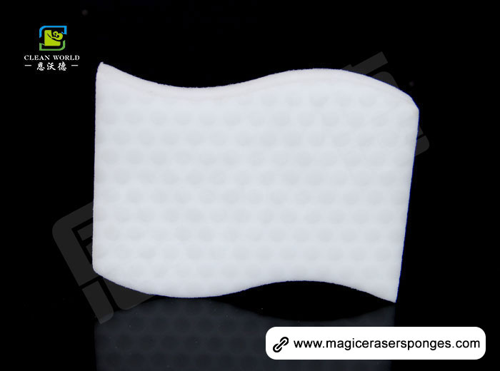 Wave Shaped Nano Melamine Sponge