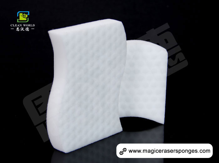 Wave Shaped Nano Melamine Sponge