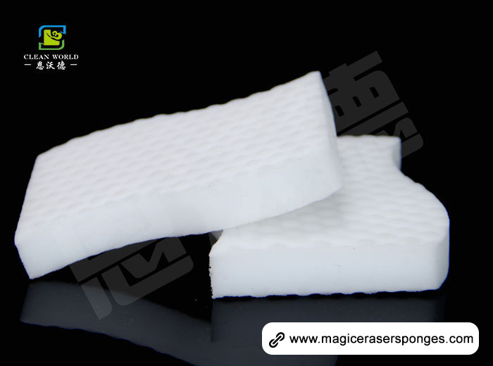 Wave Shaped Nano Melamine Sponge