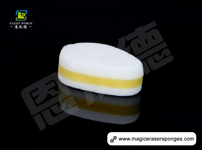 Colorful and shaped clean eraser sponge