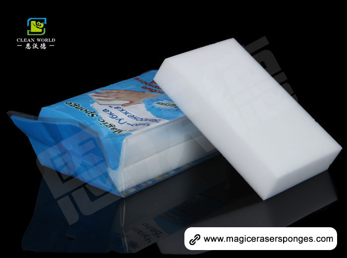 use magic sponge clean the white color cup