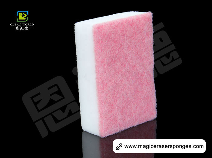 Scouring Pad with magic eraser Sponge