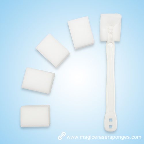 Melamine bottle cleaning sponge