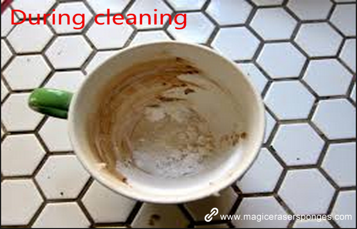 how to clean a coffee cup