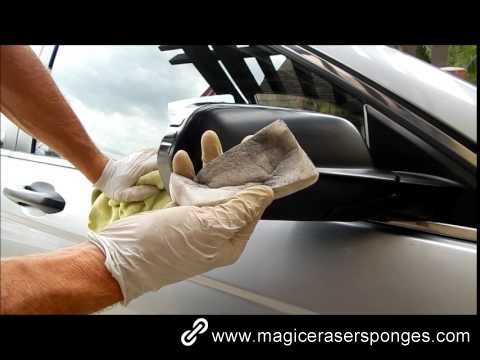 nano sponge clean cars