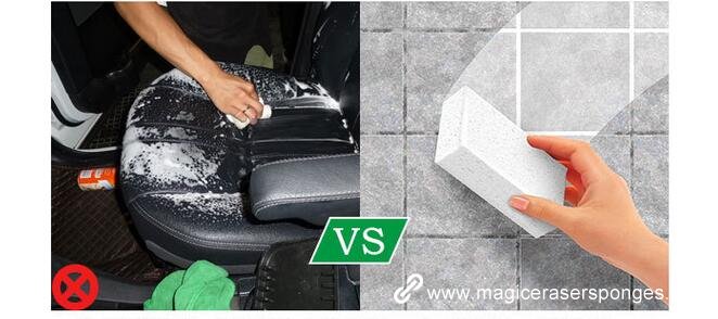 magic eraser sponge cleaning effect 