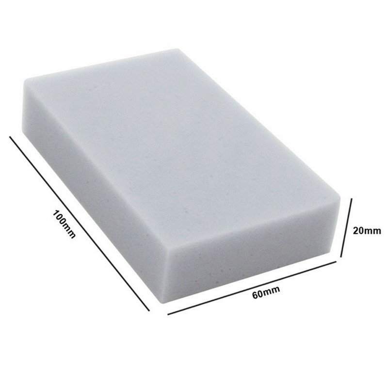 the size of the gray color melamine sponge