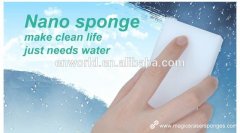 2018 new inventions melamine foam magic sponge